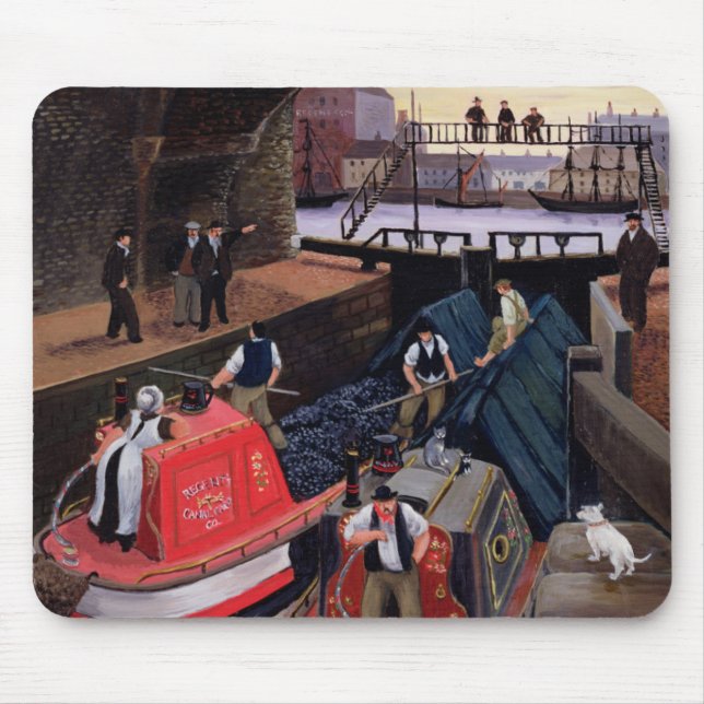 Der Kanal-Verschluss des Regenten Mousepad (Vorne)