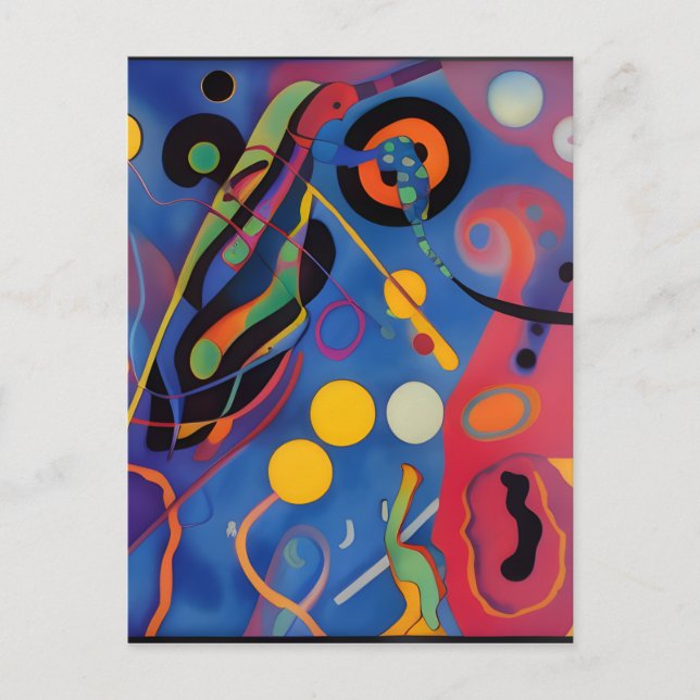 Der Kandinsky-Fehler Postkarte (Vorderseite)
