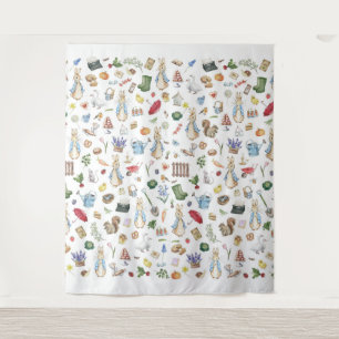 Der Kaninchen Peter Wandteppich