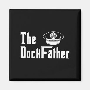 Der Kapitän des Dock-Vaters des Vaters Funny Fath Magnet