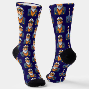 Der Kapitän des Schiffes Socken