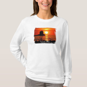 Der Kapuzenpulli der Lorain Leuchtturm-Frauen T-Shirt