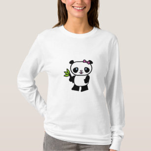 Der Kapuzenpulli der Panda-Bärn-Frauen T-Shirt