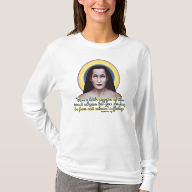 Der Kapuzenpulli MB01 Babaji Frauen T-Shirt (Vorderseite)