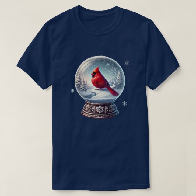 Der Kardinal des Winters T-Shirt (Design vorne)