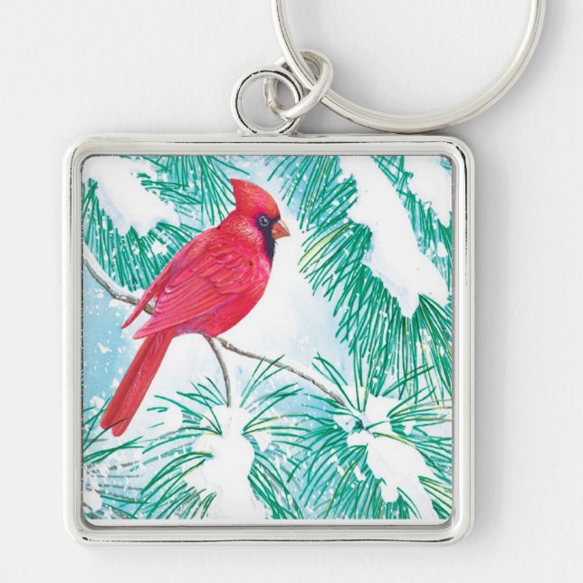 Der Kardinal - Schlüsselanhänger (Vorne)