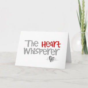 Der Kardiologe gibt "The Heart Whisperer" Karte