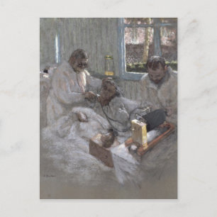 Der Kardiologe Henri Vaquez und seine Postkarte