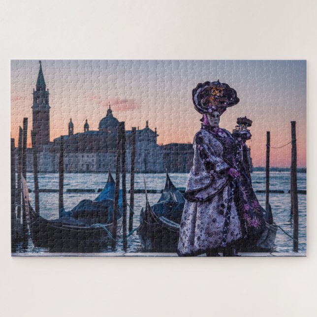 Der Karneval in Venedig Puzzle (Horizontal)