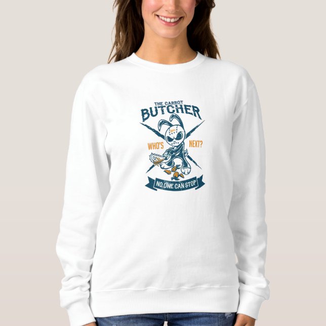 Der Karottenbutcher Sweatshirt (Vorderseite)