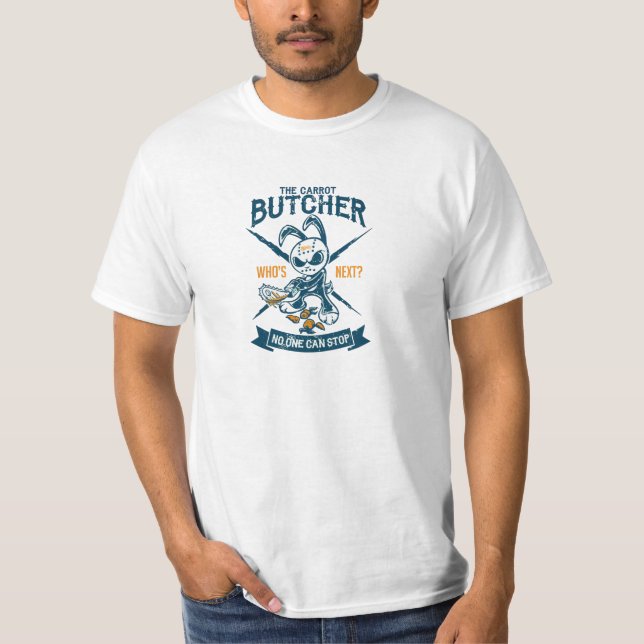 Der Karottenbutcher T-Shirt (Vorderseite)