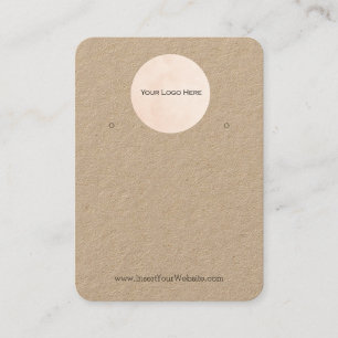 Der Kartenhalter für Ihre Logo-Kraft-Werbekarte Visitenkarte