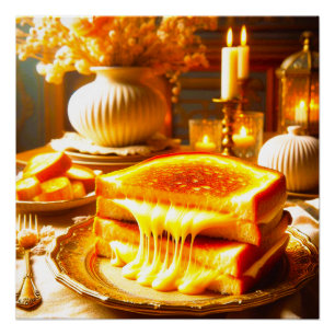 Der Käsehimmel: Das ultimative Komfortniveau Poster