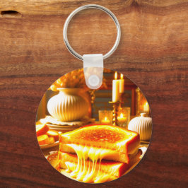 Der Käsehimmel: Das ultimative Komfortniveau Schlüsselanhänger