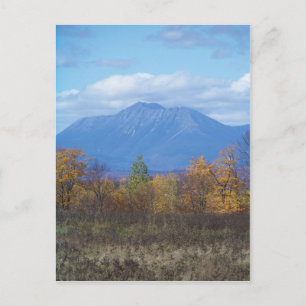 Der Katahdin-Berg im Herbst 2 Postkarte
