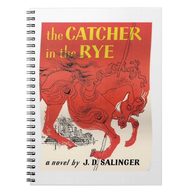 DER KATCHER IM RYE VON J.D. SALINGER NOTIZBLOCK (Vorderseite)