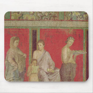 Der Katechismus mit einer junges Mädchen-Lesung Mousepad