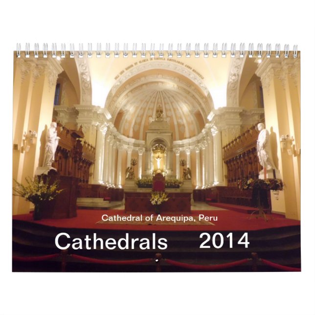 Der Kathedralen-Kalender von 2014 Kalender (Titelbild)