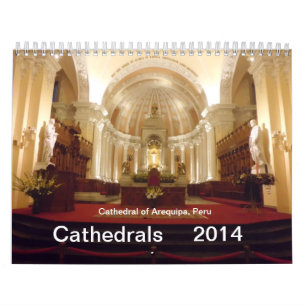 Der Kathedralen-Kalender von 2014 Kalender