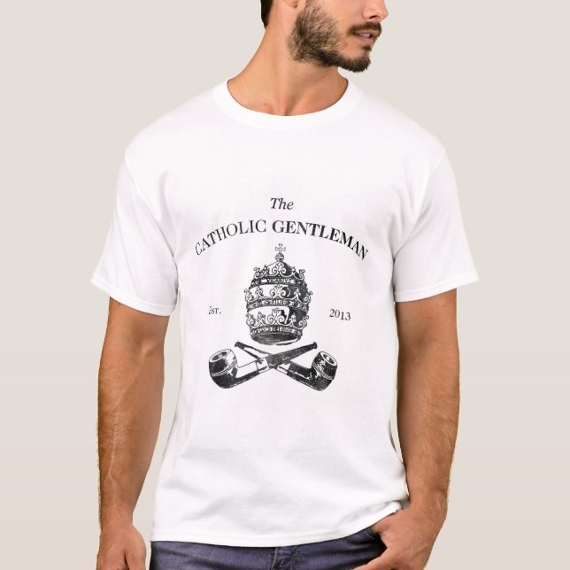 Der katholische Gentleman T-Shirt (Vorderseite)