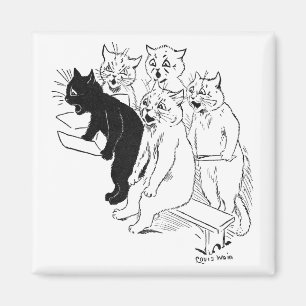 Der Katzen-Chor Magnet