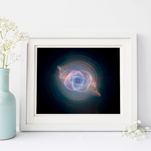 Der Katzenaugennebel 10x8 Poster (The Cat's Eye Nebula 10x8 Poster)