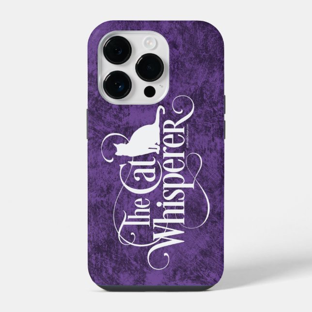 Der Katzenflüsterer iPhone Hülle (Rückseite)
