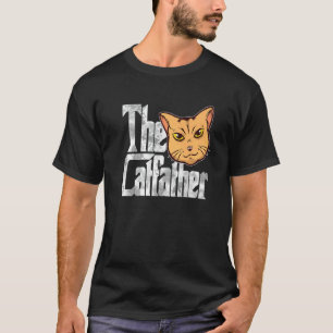 Der Katzenvater Katzenvater Mafia Schnurrhaare Män T-Shirt