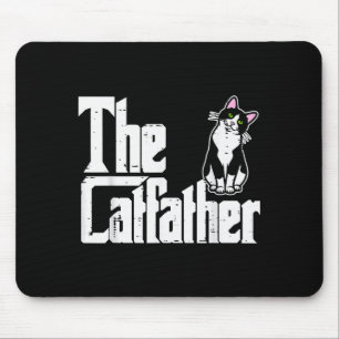 Der Katzenvater Lustiges Kätzchen Katzenvater Fell Mousepad