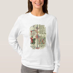 Der Kaufmann, Faksimiledetail von T-Shirt