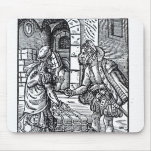 Der Kaufmann, veröffentlicht von Hartman Schopper Mousepad