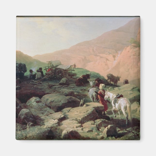 Der Kaukasus, 1872 Magnet (Vorne)