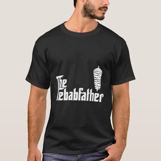 Der Kebab-Vater Doner Kebab Maker Vater T-Shirt (Vorderseite)