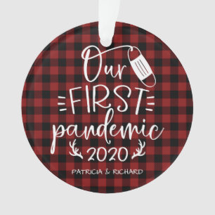 Der Keepake Covid von unserem ersten pandemischen  Ornament