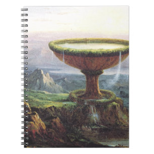 Der Kelch des Titan von Thomas Cole Notizblock