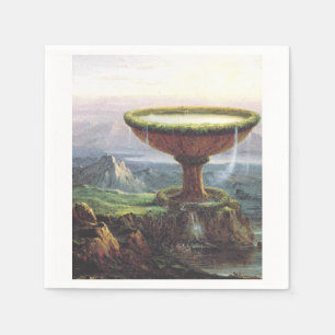 Der Kelch des Titan von Thomas Cole Serviette