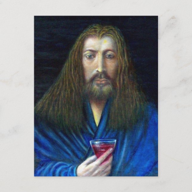DER KELCH IN EMMAUS FEIERTAGSKARTE (Vorderseite)