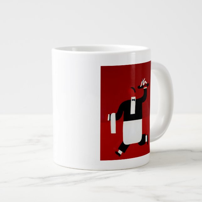 Der Kellner 1998 Jumbo-Tasse (Vorderseite Rechts)