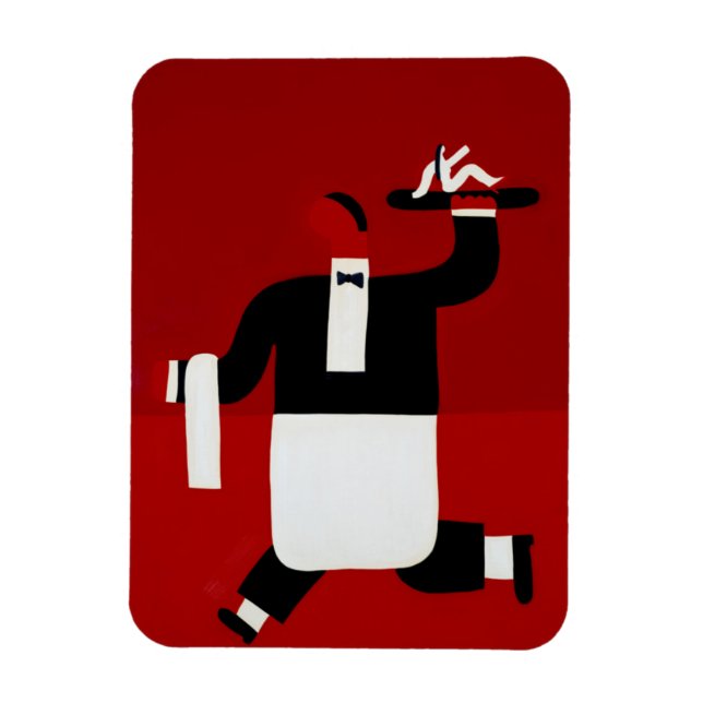 Der Kellner 1998 Magnet (Vertikal)