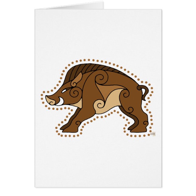 Der keltische Eber (Vorne)