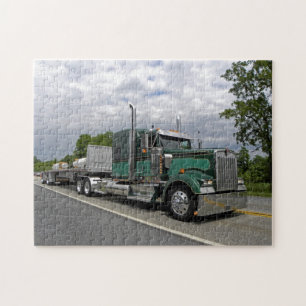 Der Kenworth W900L des Webers Puzzlespiel Puzzle
