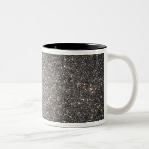 Der Kern des globalen Clusters Omega Centauri Zweifarbige Tasse