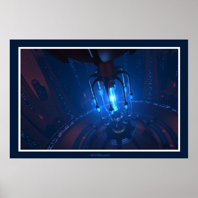 Der Kern des Planeten Poster (Vorne)