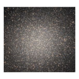 Der Kern vom kugelförmigen Gruppe Omega-centauri Fotodruck