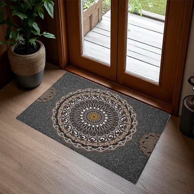 Der Khaki Crocodilus Porosus Fußmatte (Von Creator hochgeladen)