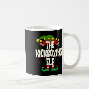 Der Kickbox-Elfen-Weihnachtsmann  Kaffeetasse