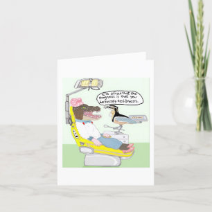 Der Kieferorthopäde Dankeskarte