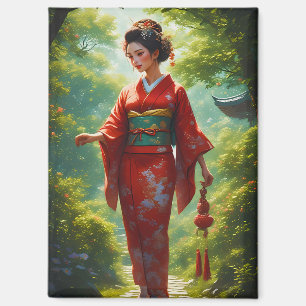 Der Kimono-Weg Magnet