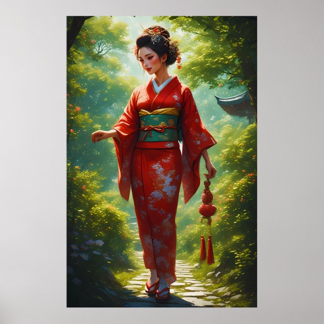 Der Kimono-Weg Poster (Vorne)