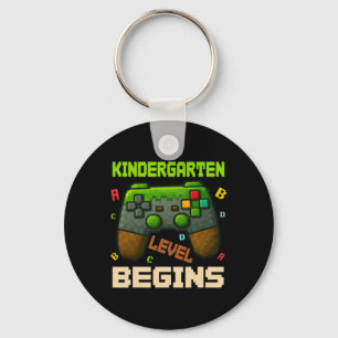 Der Kindergarten beginnt den ersten Tag im Kinderg Schlüsselanhänger